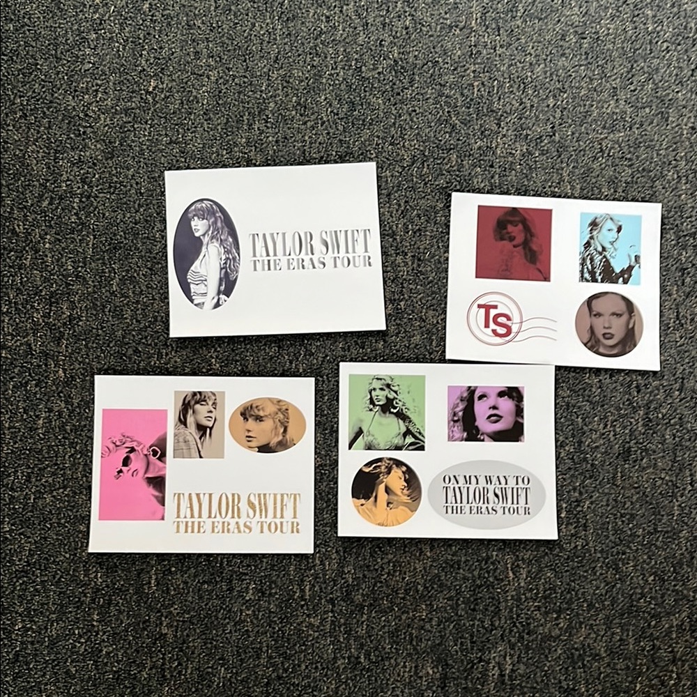 Taylor Swift The Eras Toursticker Set